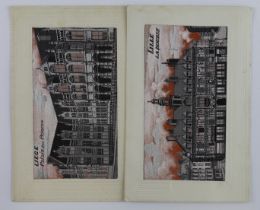 Flames, Liege Palais des Princes & Lille La Bourse   (2)