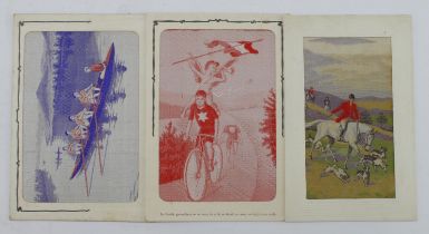 Hunting, Rowing & Cycling by various publishers   (3)