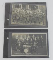 Norfolk, Loddon: Two RP card's - 1918 1st Loddon Girl Guides & Brownies + 1930 Chedgrave and
