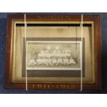 Tottenham Hotspur large original Team Photo with names for 1911-12 Season, dated frame