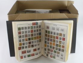 Harris Standard World Stamp Albums A-Z in 5x massive volumes, each volume contains several hundred