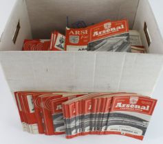 Football programmes - a vast original Arsenal collection, majority 1940's to early 1960's plus