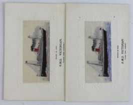 R.M.S. Victoria, varieties by Stevens   (2)