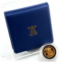 Sovereign 1979 Proof FDC cased as issued