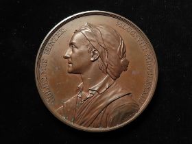 British / Scottish Academic Award, bronze d.70mm: Glasgow University, William Hunter medal for