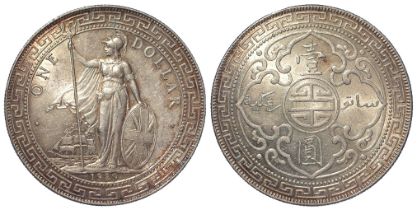 British Empire Trade Dollar 1929B, lightly toned GEF (used in Singapore, Malaysia, Hong Kong and