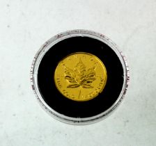 Canada Ten Dollars 2010 (Quarter ounce gold). BU