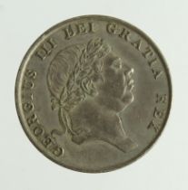 Eighteen pence bank token 1816 aEF