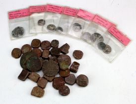 Ancient, Medieval & Islamic (9 silver, 34 copper/bronze) including Indo-Greek, Sasanian, Indian,