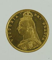 Half Sovereign 1887 (JH) aUnc
