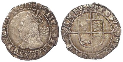 Elizabeth I hammered silver Threepence 1582 mm. sword. S.2573. 1.48g. GF