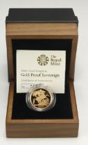 Sovereign 2008 Proof FDC boxed as issued