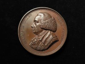 British / Scottish Academic Award, bronze d.70mm: Glasgow University, William Cullen medal for