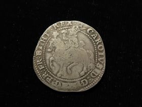 Charles I silver Halfcrown, mm. cross calvary, no long cross rev., S.2766, 14.50g. Fine, scarce,