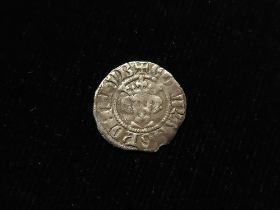 Edward I silver Penny of Canterbury, class 4a, S.1419, 1.30g, nVF