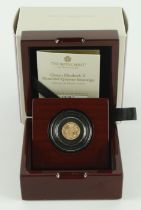 Quarter Sovereign 2022 "Memorial" Proof FDC boxed as issued