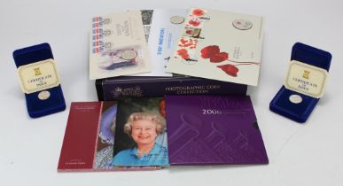 GB & World Commemoratives, sets, coin covers, medallions, picture coins, crowns etc - a box full