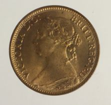 Farthing 1882H Unc with full lustre