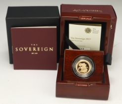 Sovereign 2017 Proof FDC boxed as issued