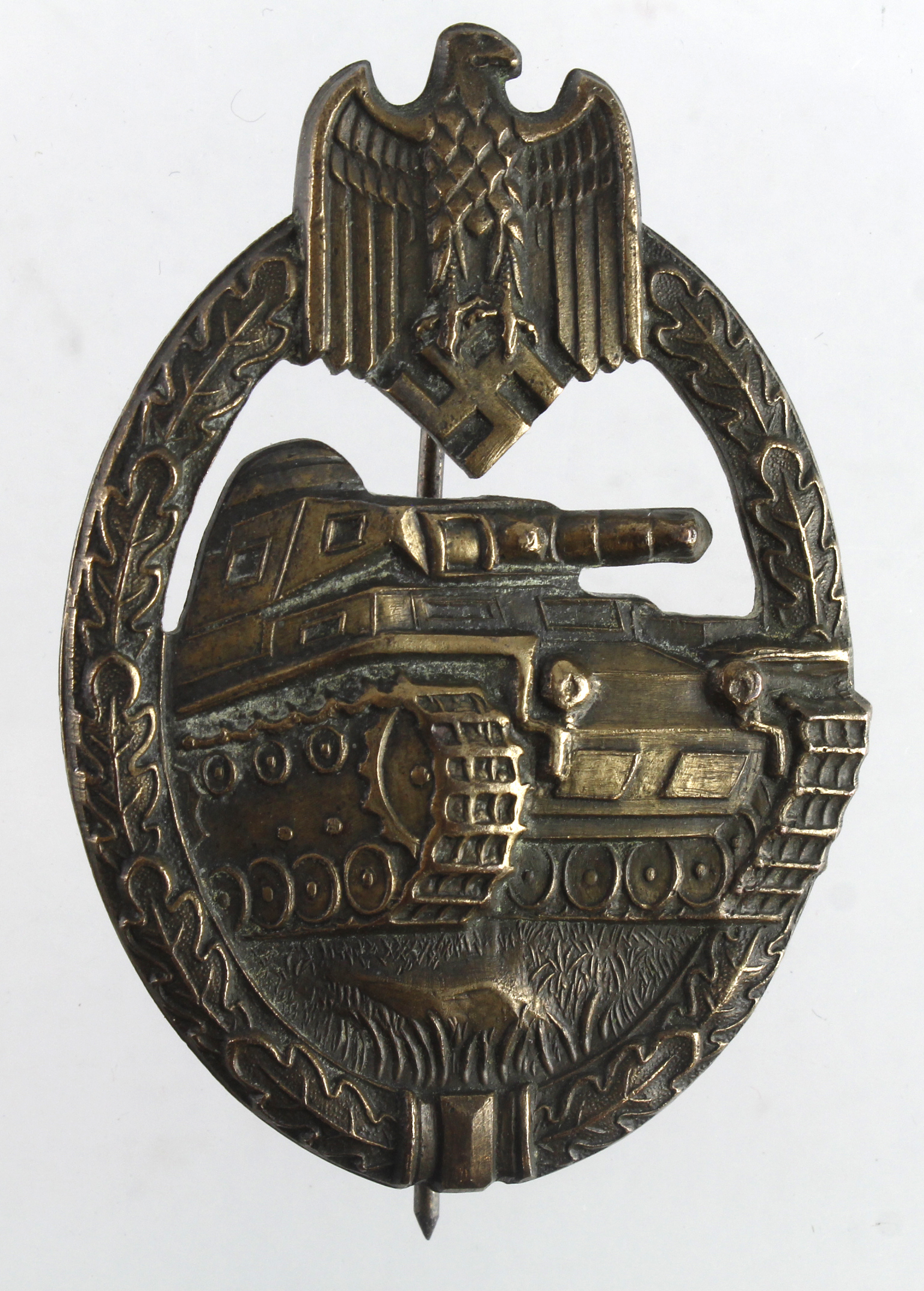 German 3rd Reich Tank badge