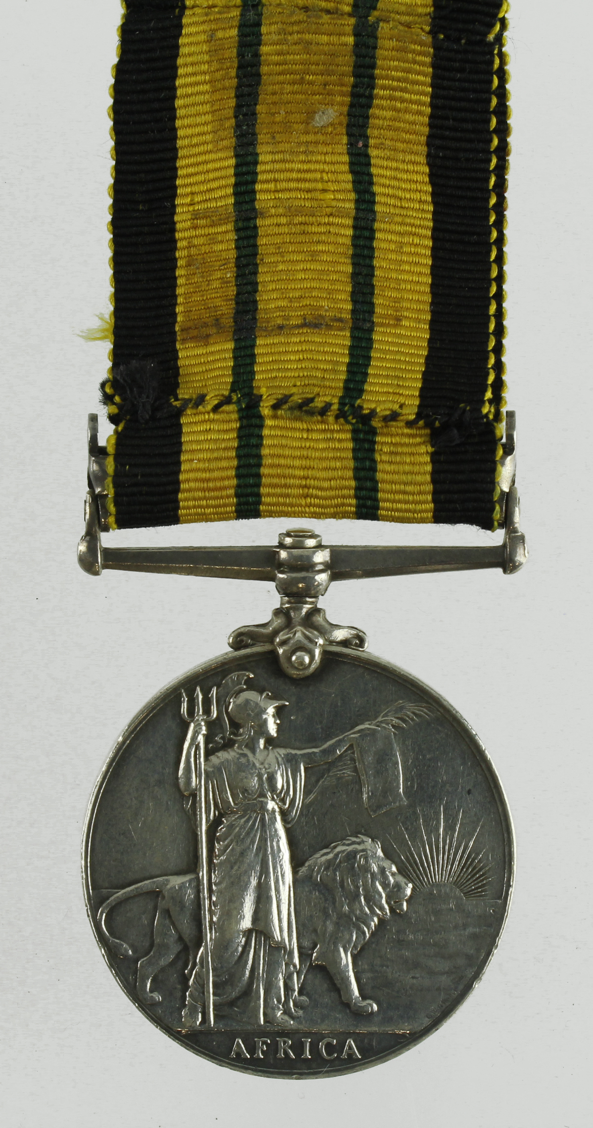 Africa General Service Medal EDVII with Somaliland 1908-10 clasp (J.4974 T S Haw Boy HMS "Fox") - Bild 2 aus 2