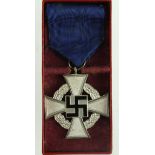 German 3rd Reich 25 Year Faitful Service Cross in box of issue