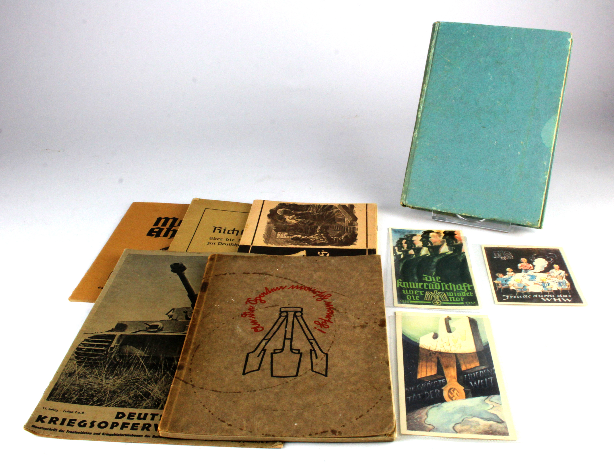 German WW2 booklets, documents, letters, photos etc.