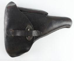 Holster - for the P.38 Walther Pistol, by maker "lyo" and dated 1943, GC with service wear