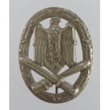 German General Assault War badge late war pressed type.