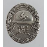 German 1944 Hitler Wound Badge