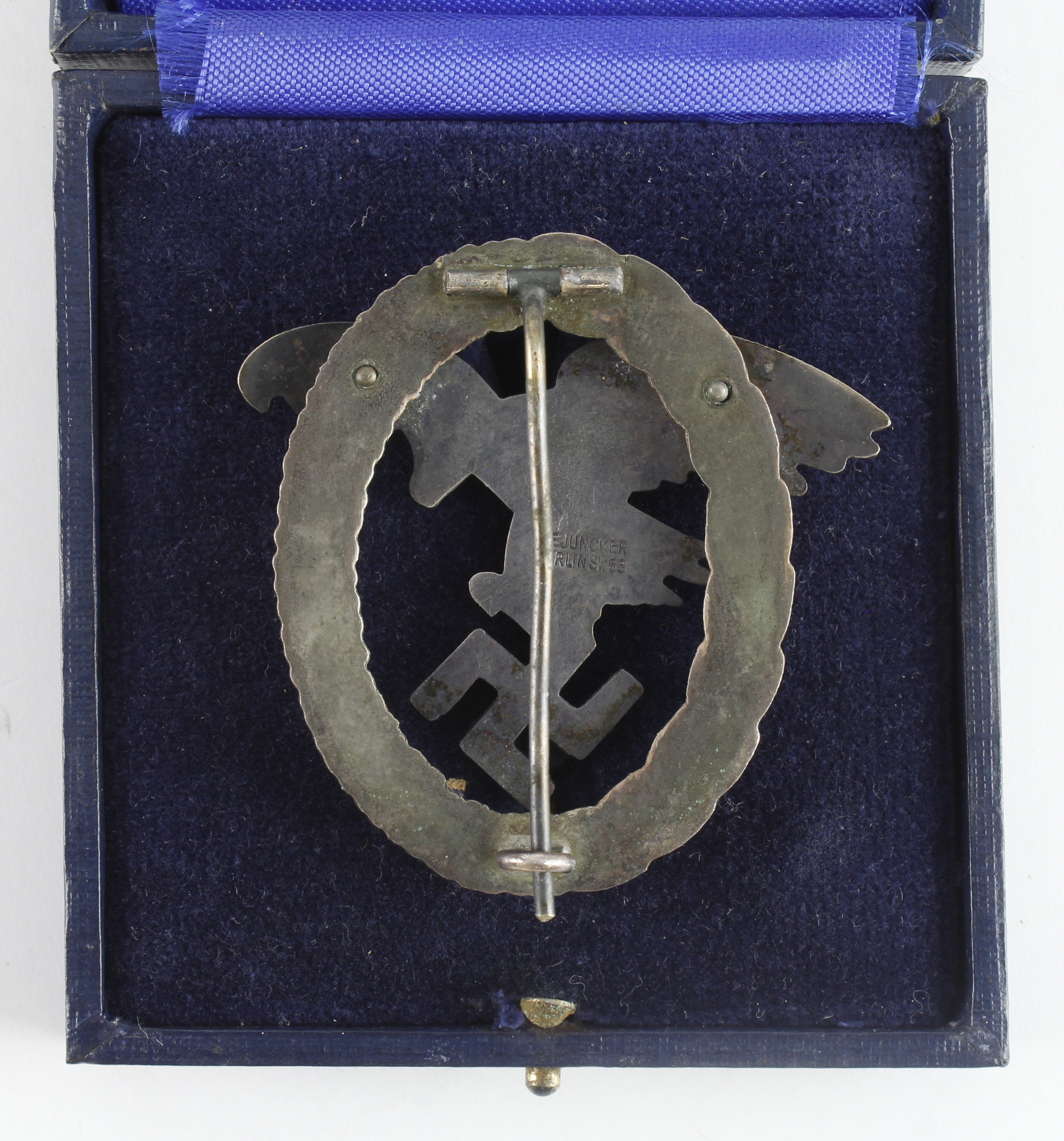 German Luftwaffe Observers badge in Case - Bild 2 aus 2