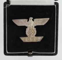 Germany from a one owner collection, an Iron Cross 1st class spange WW1 / 2 for a second award in