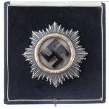 Germany from a one owner collection, a Deutches Kreuz Order, 4 rivet construction, in fitted case.
