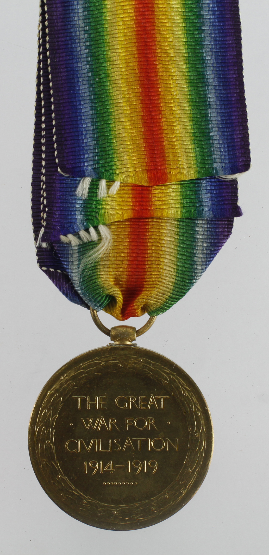 WW1 casualty Victory medal to 2/Lieut Sidney Shepard 3rd /10th bn London Reg. K in A 28-4-1917, - Image 2 of 2