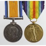 BWM & Victory Medal (M.27397 C Booth E.A.5. RN). With research, born Dewsbury, Yorks. (2)