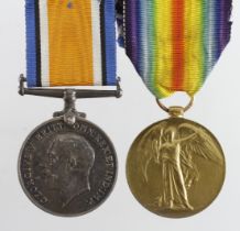 BWM & Victory Medal (M.27397 C Booth E.A.5. RN). With research, born Dewsbury, Yorks. (2)