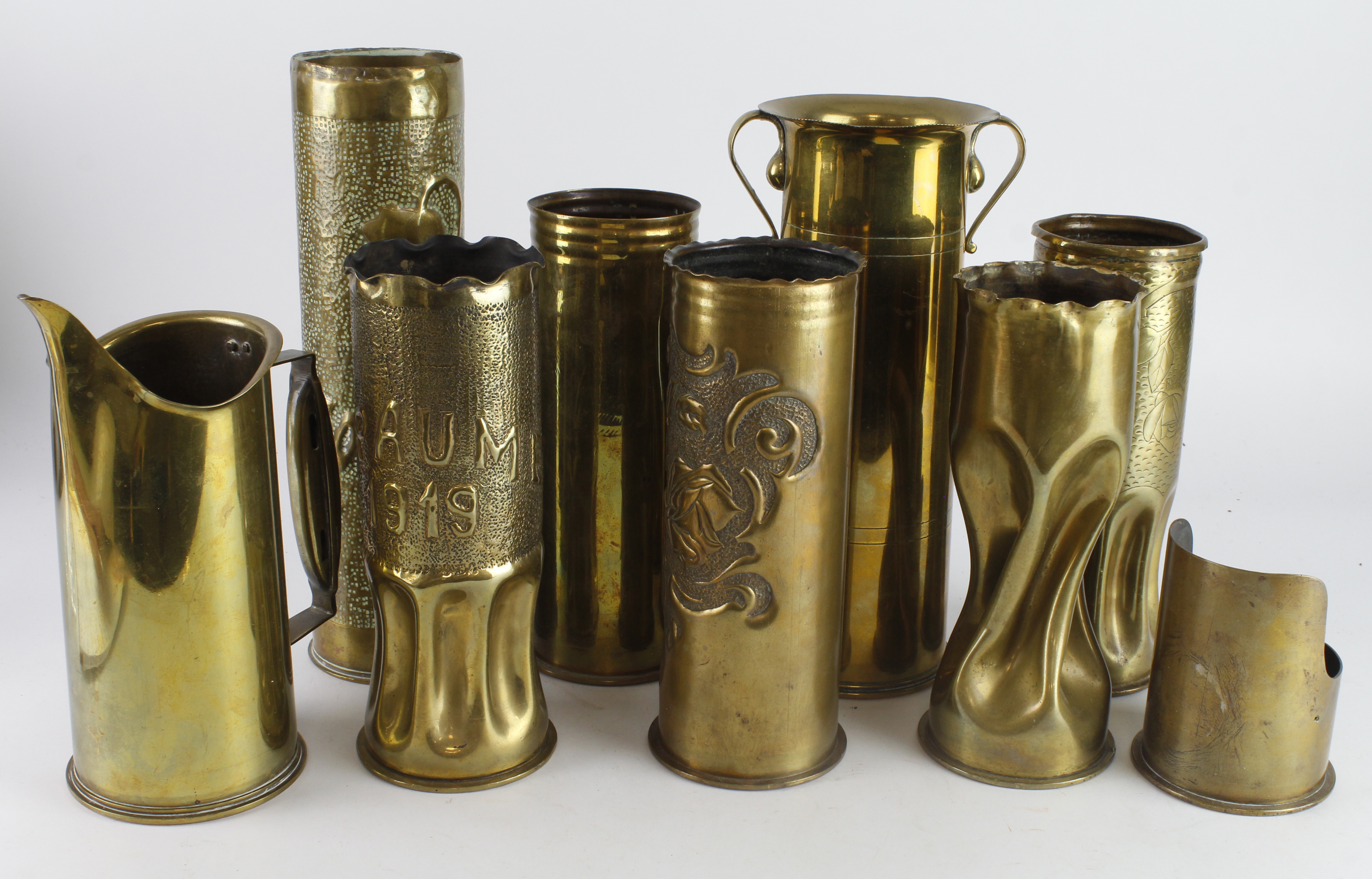 Trench Art collection, mostly WW1 Era (9) buyer collects