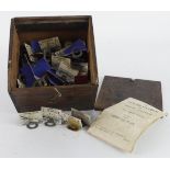WW2 game the Dover Petrol with instructions on playing the game in old wooden box.