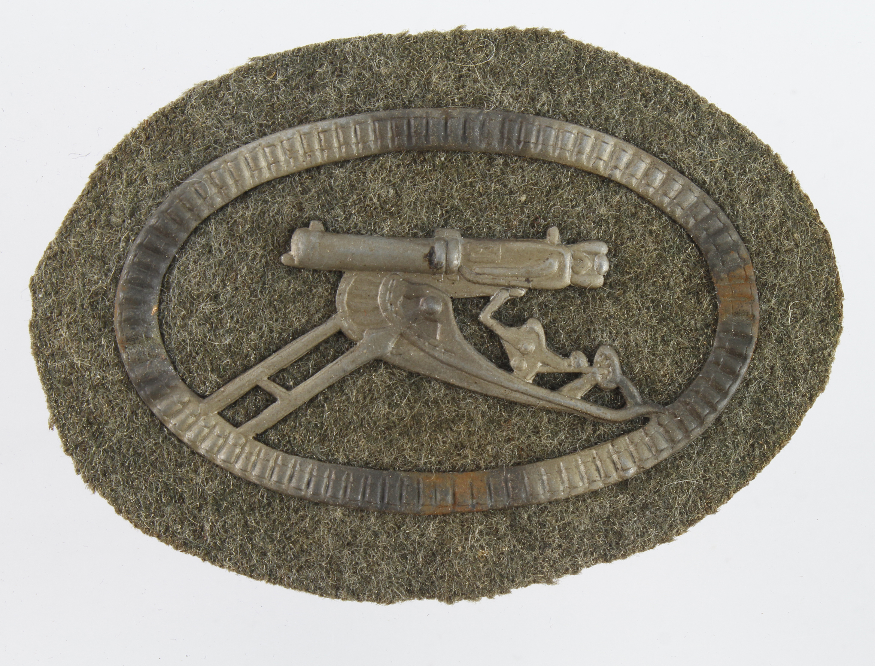 WW1 Imperial German army machine gunner's shelve badge.