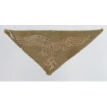 German Luftwaffe Desert eagle cloth badge