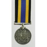 Sudan Defence Force General Service Medal unnamed as issued.