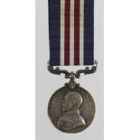 Military Medal GV, naming erased. Sold as seen