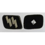 German SS LEIBSTANDARTE ADOLF HITLER collar tabs.