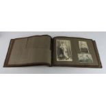 German WW2 photo album cover missing with 83 photos most taken in France.