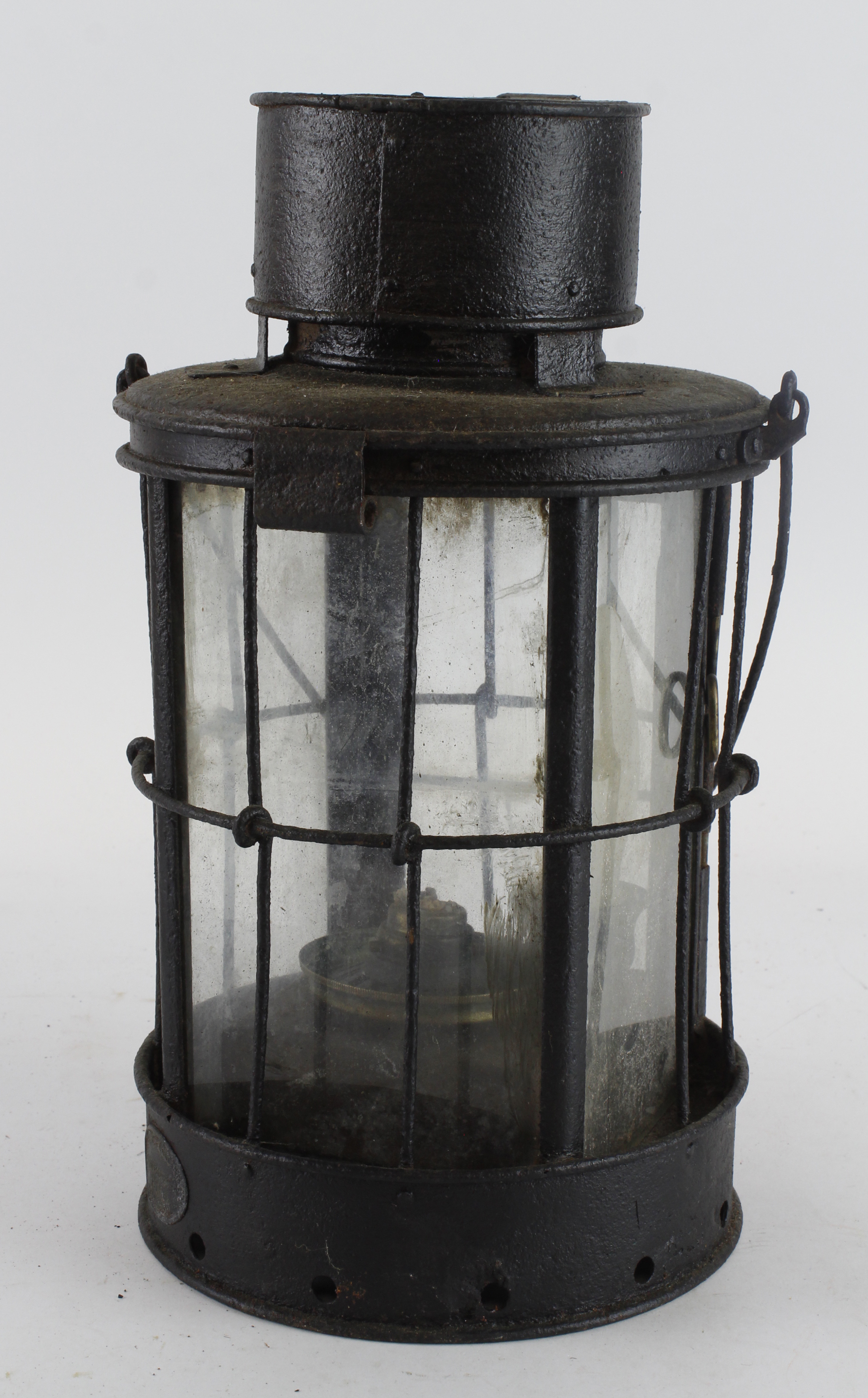 WW1 1917 dated trench lantern.