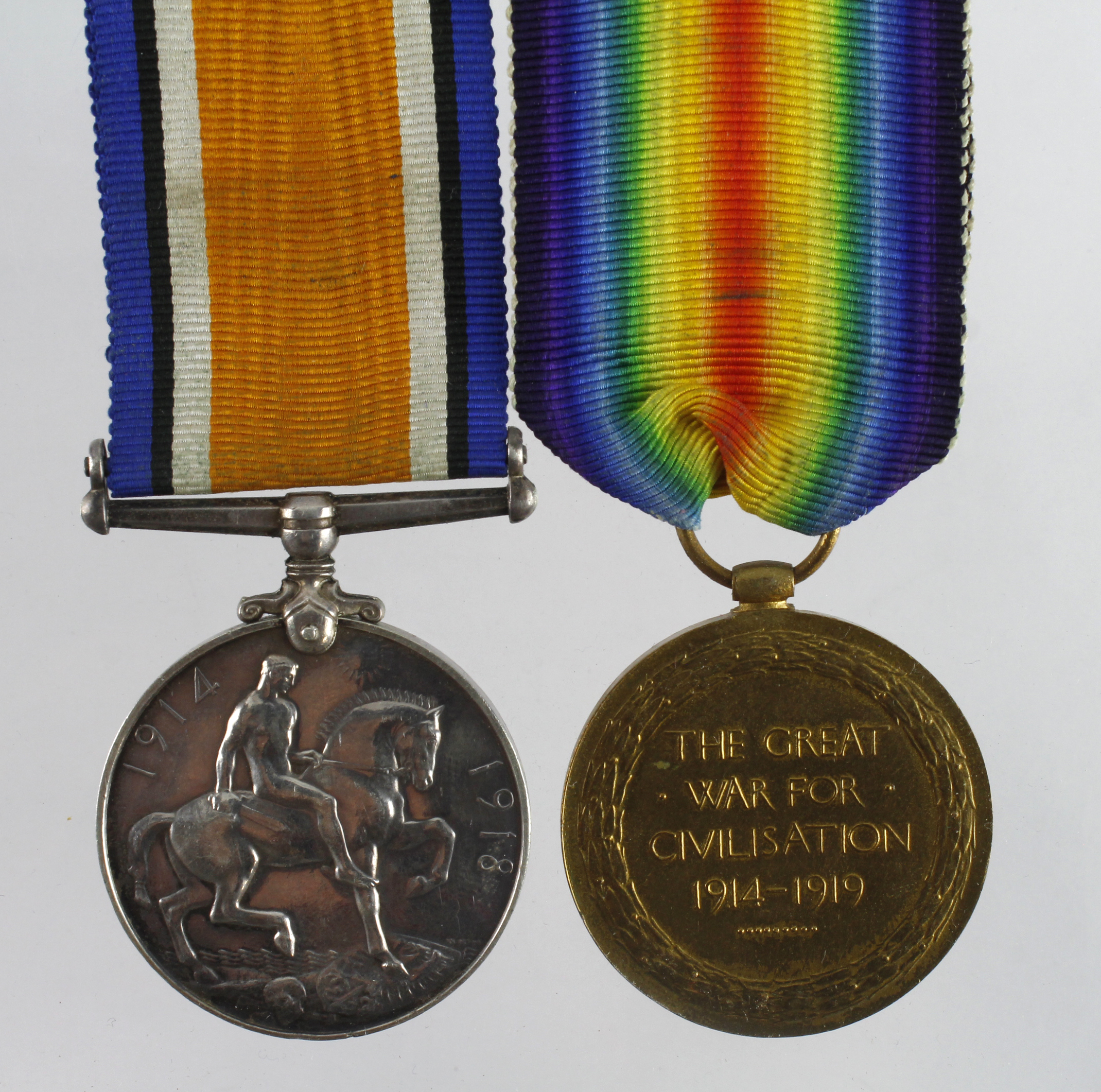 BWM & Victory Medal AVC attempted full erasure (2) - Image 2 of 2