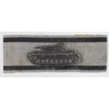 German from a one owner collection a Wehrmacht war badge Tank kill sleeve badge.