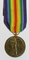 WW1 casualty Victory medal to 2/Lieut Sidney Shepard 3rd /10th bn London Reg. K in A 28-4-1917,