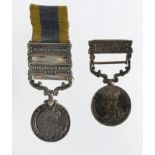 Minature Medals - IGS GV with bar Waziristan 1919-21, and another IGS with bars Afganistan NWF