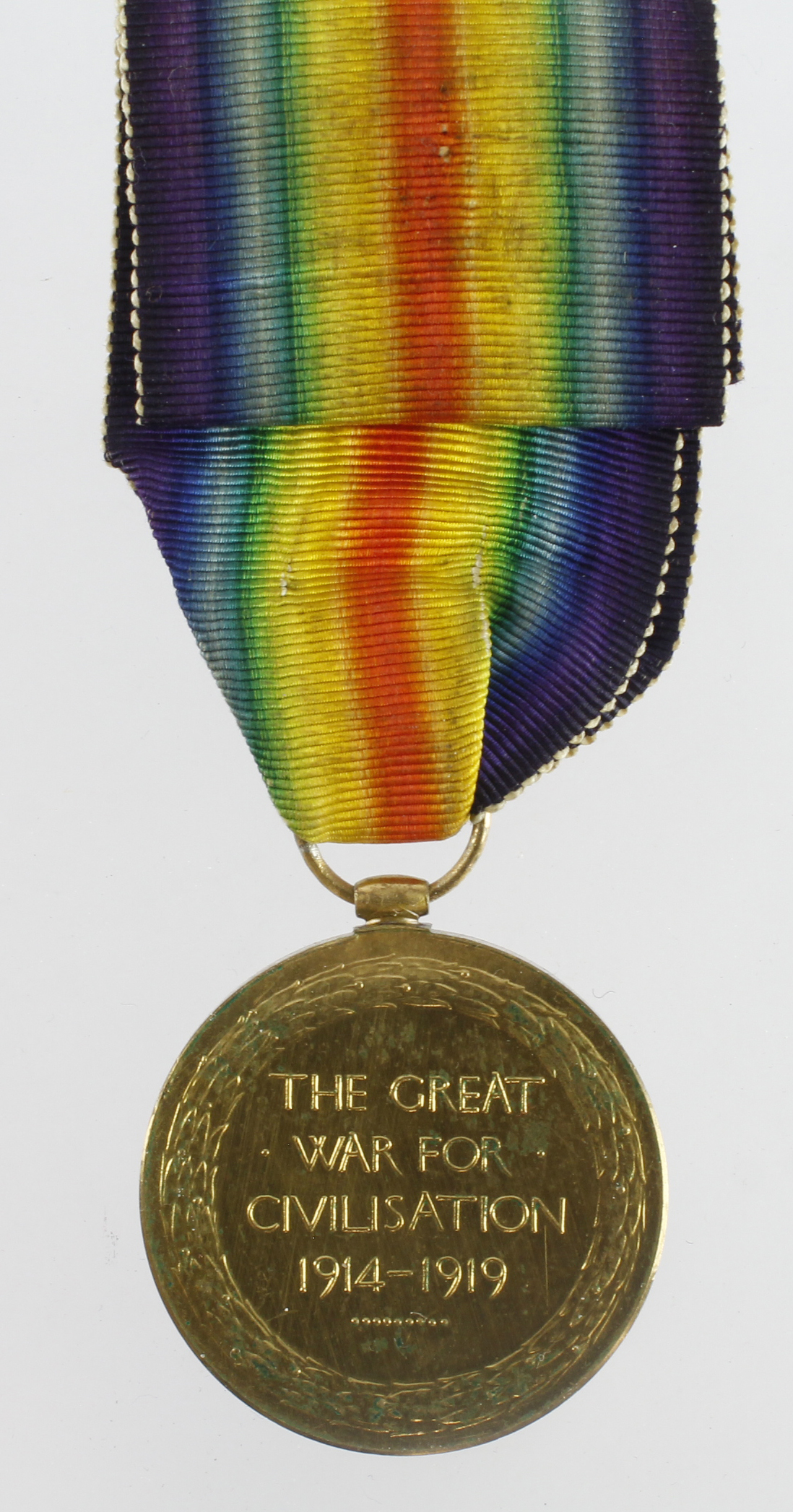 WW1 Victory medal to Lieut W H Brown RASC awarded pair and GSM IRAQ. - Bild 2 aus 2